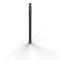 Dekorativ puller | Serie 466B | � 60 mm | fastmonteret, til indst�bning i beton med jordanker, total l�ngde ca. 1400 mm | uden l�s | uden �je